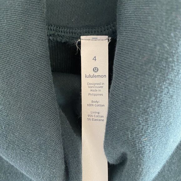 LULULEMON Sweatshirt Womens 4 Blue Teal To You Tunic Submarine Turtleneck - Picture 4 of 10